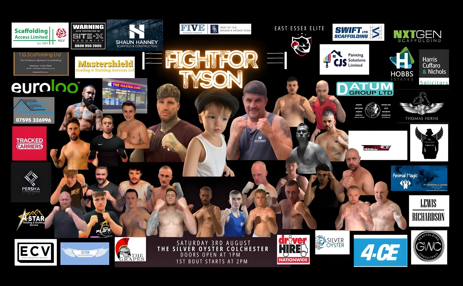Fight for Tyson charity boxing event